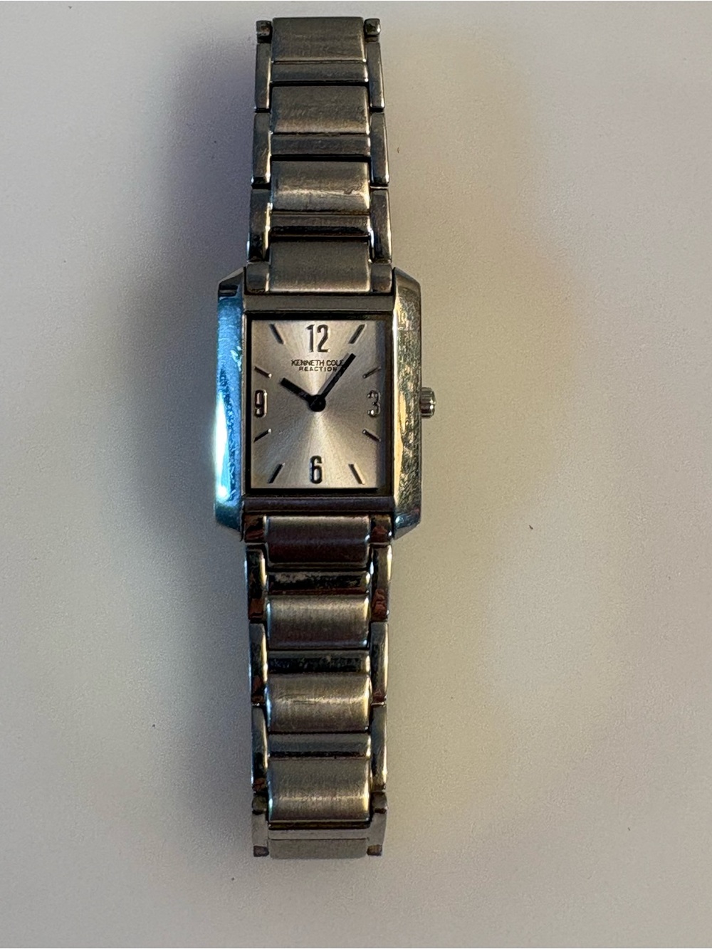 Kenneth Cole Silver-tone Rectangular Dial Stainless Watch - Picture 6 of 6
